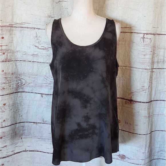 Eileen Fisher Tie Dye Silk Tank Size Medium - Picture 1 of 6